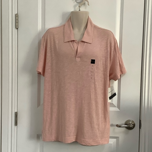 Calvin Klein Jeans Other - New with tags Calvin Klein Jeans Light Pink Polo Shirt Size XL